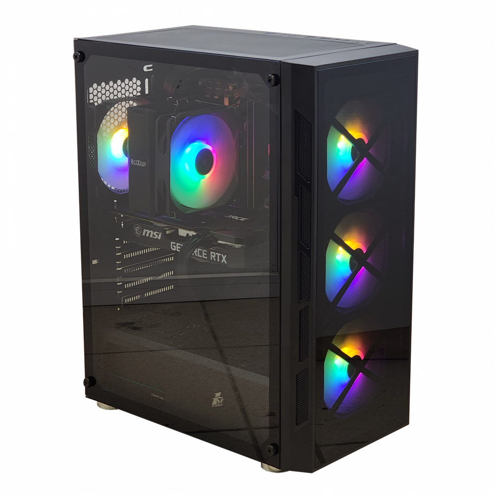 Настольный компьютер Play-PC Topaz i5 10400f + RTX 3050 8 Gb черный (1000036)