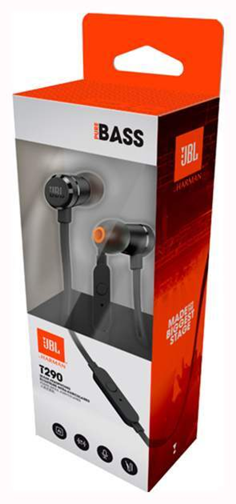 Наушники JBL T290 Black
