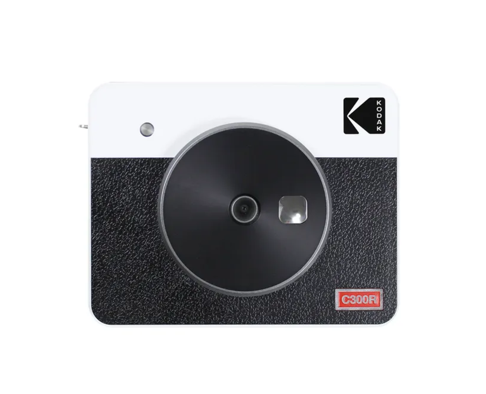 Фотоаппарат моментальной печати Kodak C300R White, Black