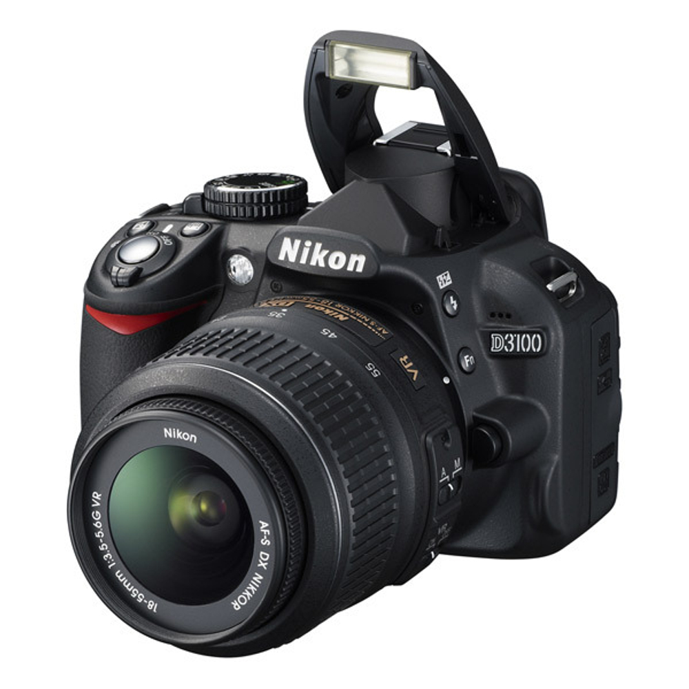 Фотоаппарат зеркальный Nikon D3100 18-55mm VR Black