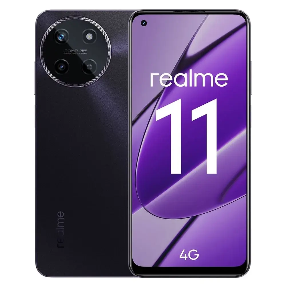 Смартфон Realme 11 8/128Gb Dark Glory