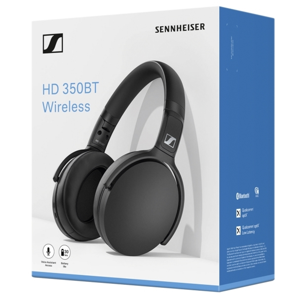 Беспроводные наушники Sennheiser HD 350BT Black