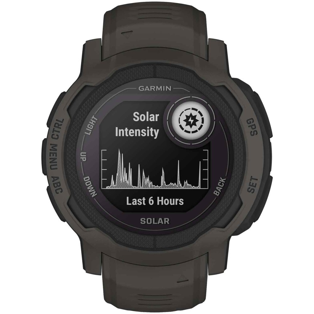 Умные часы Garmin Instinct 2 Solar, 0.9&quot;, Bluetooth, графит