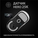 Беспроводная игровая мышь Logitech Pro X Superlight White (910-005942)