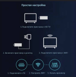 Смарт-приставка Q3 4K TV Stik 2/8Gb черная