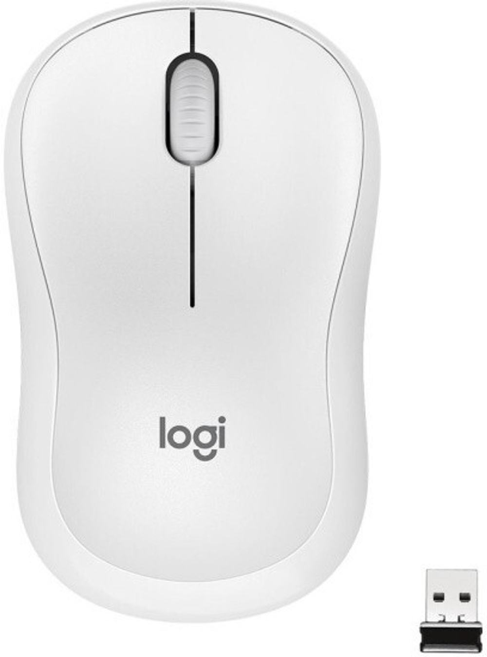 Беспроводная мышь Logitech M221 Silent белый (910-006090)