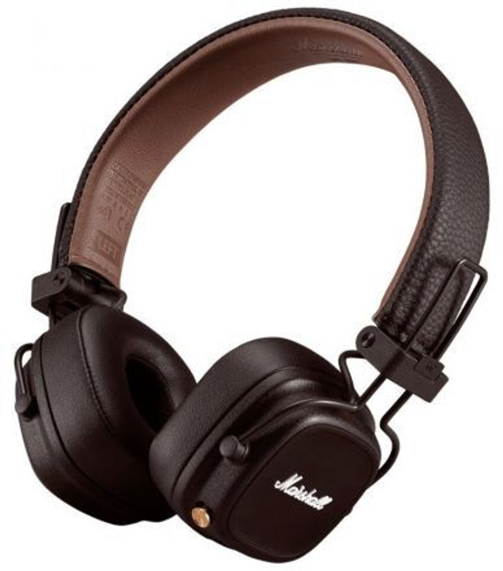 Беcпроводные наушники Marshall MAJOR IV Brown