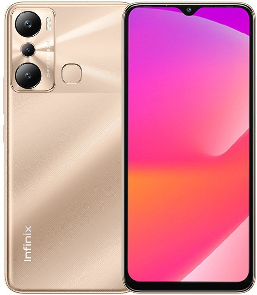 Смартфон Infinix Hot 20i X665E 4/64GB золотистый