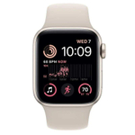 Смарт часы Apple Watch SE 44mm Starlight Aluminum/Sport M/L MNTE3