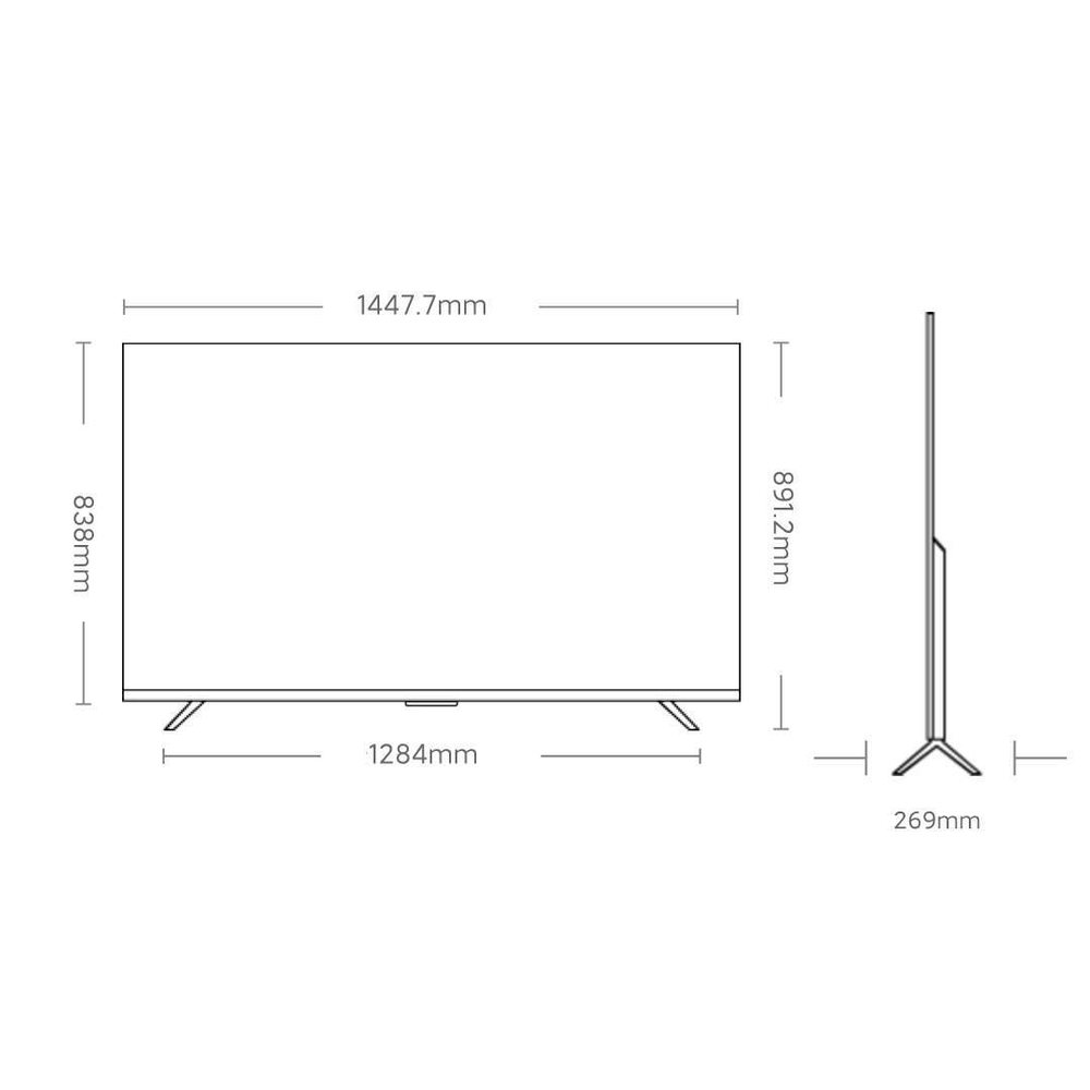 Телевизор Xiaomi TV S Pro 65 L65MA-SM 65&apos;&apos;, 4K, Mini LED, 144 Гц, черный