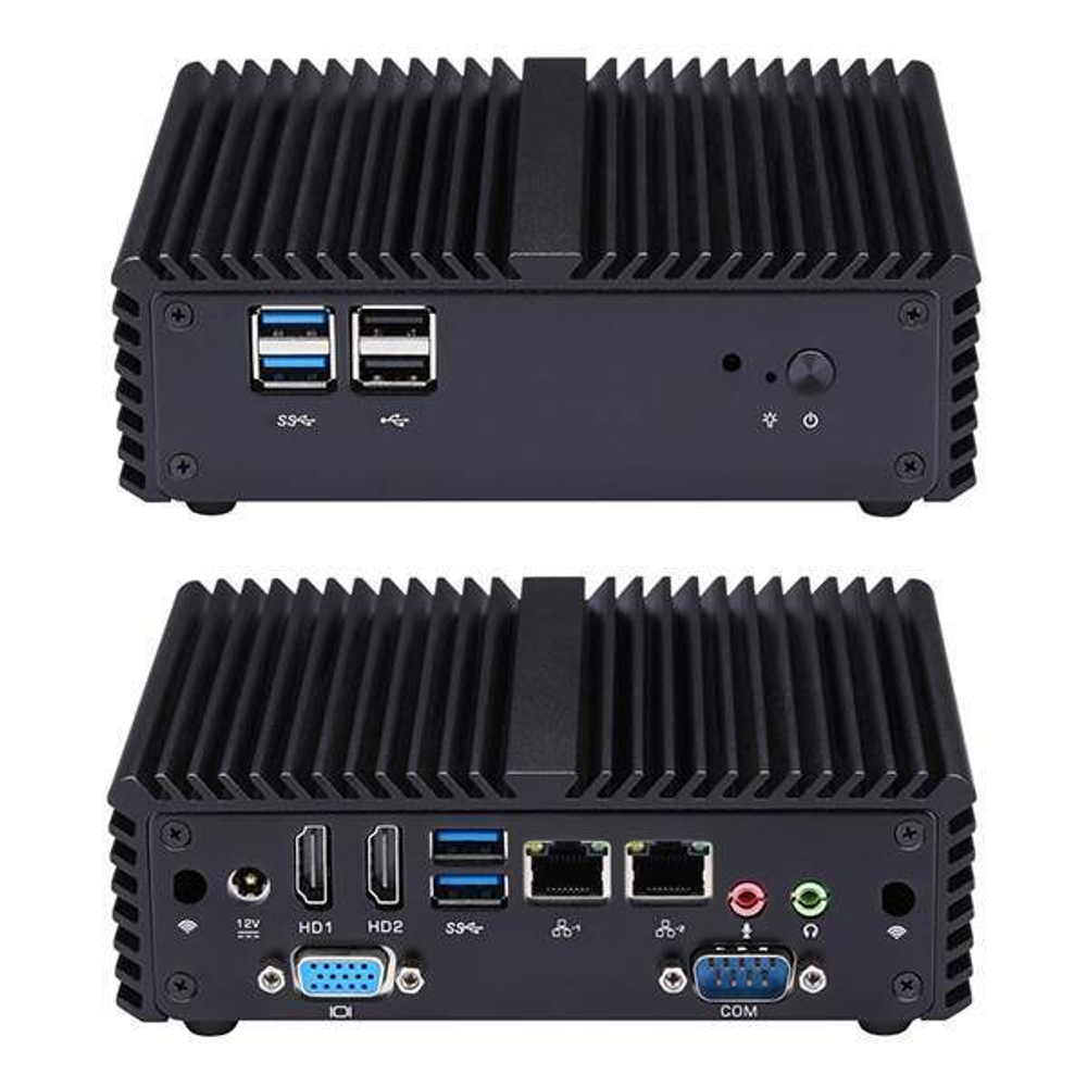 Мини ПК Qotom Q170P 8Gb RAM, 256Gb SSD
