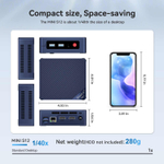 Неттоп Beelink Mini-S12-N95-8/256ГБ черный (Mini-S12-N95-8/256ГБ)