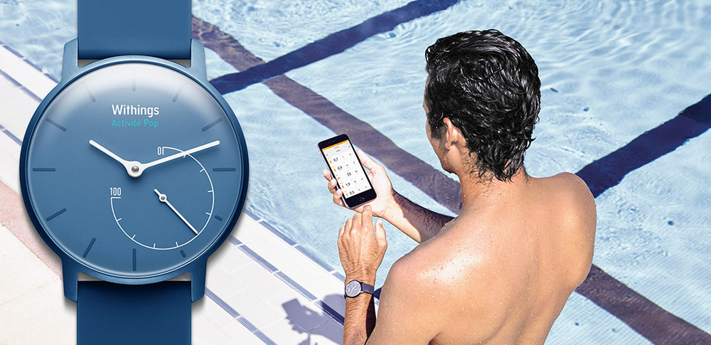 Смарт-часы Withings Move - White / Coral с GPS белый
