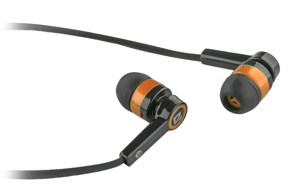 Наушники Defender Pulse 420 Orange/Black