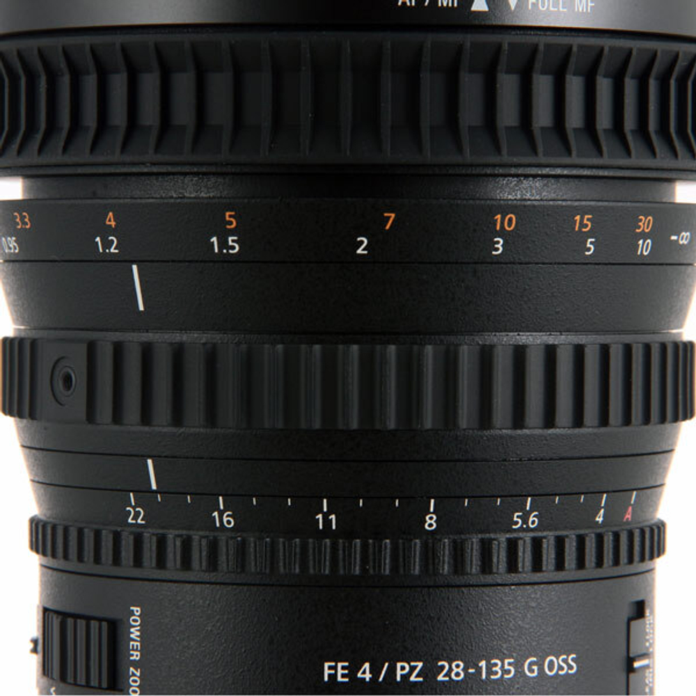 Объектив для фотоаппарата Sony FE PZ 28-135 mm f/4.0 G OSS (SELP28135G)