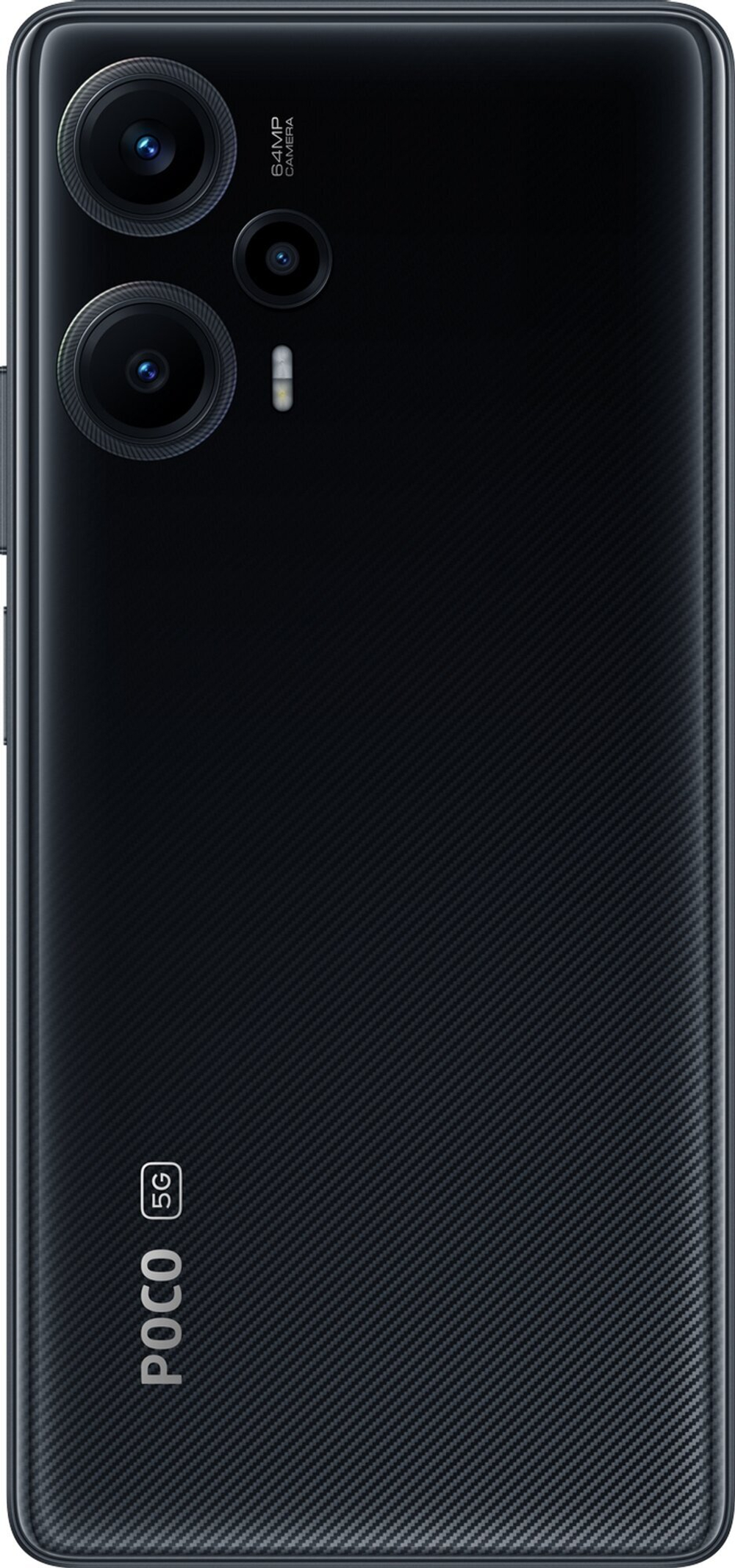 Смартфон POCO F5 5G NFC глобальная версия, поддержка русского языка, черный (12/256 GB)