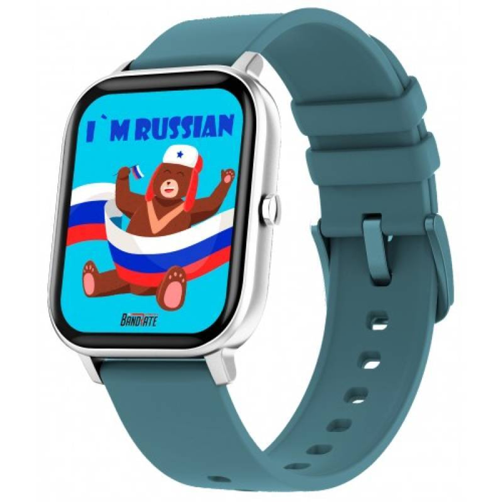 Умные часы BandRate Smart Im Russian BRSGS3SBL с шагомером, тонометром