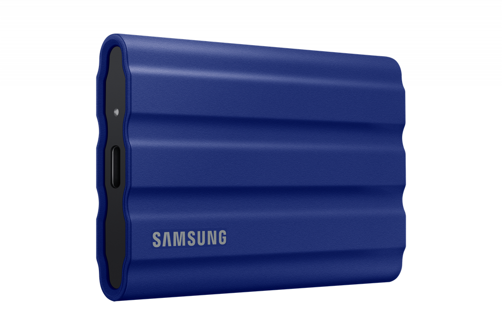 Внешний SSD диск Samsung T7 Shield 1 ТБ синий MU-PE1T0R/AM