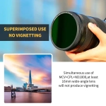 Комплект светофильтров K&F Concept 3 in 1 magnetic (MCUV+CPL+ND1000) 52мм SKU.1620