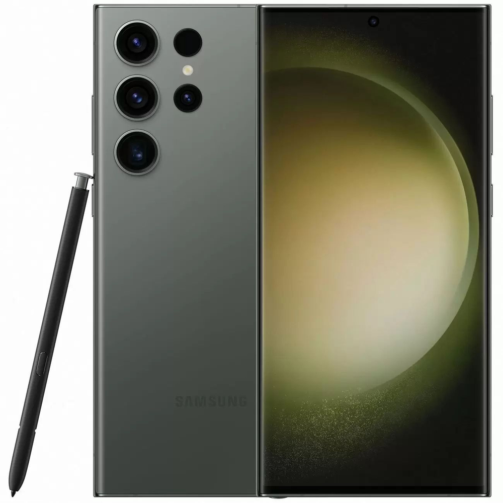 Смартфон Samsung Galaxy S23 Ultra 12/256ГБ, зеленый