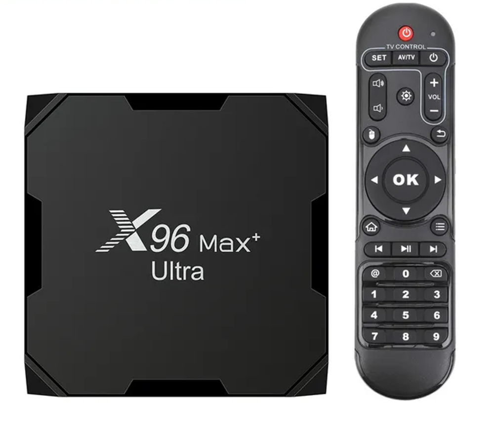 Смарт-приставка NoBrand X96 MAX PLUS Ultra X4 /