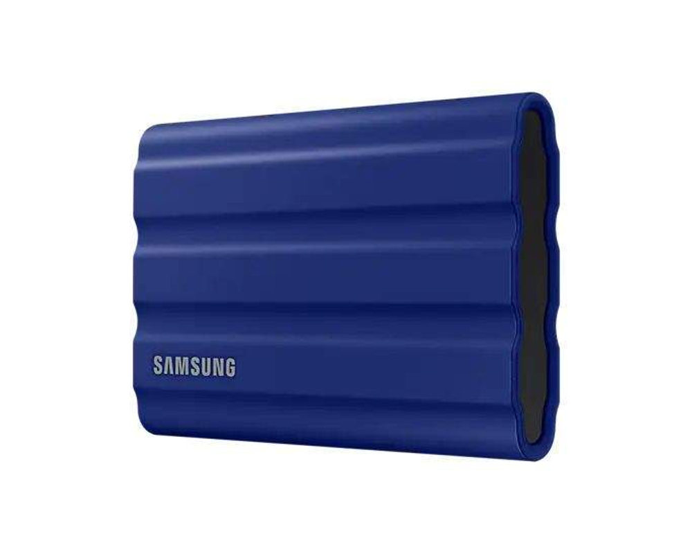 Внешний SSD диск Samsung T7 Shield 2 ТБ синий MU-PE2T0R/AM