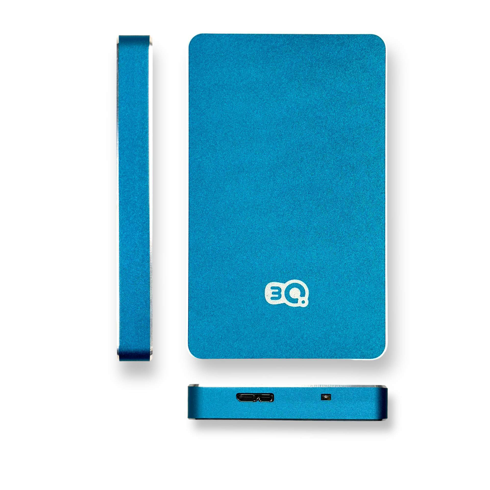 Внешний жесткий диск TLC Metallic 2,5" 500 Gb, USB 3.0, Синий