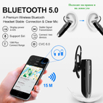 Беспроводная Bluetooth гарнитура New Bee B41 с шумоподавлением, черный