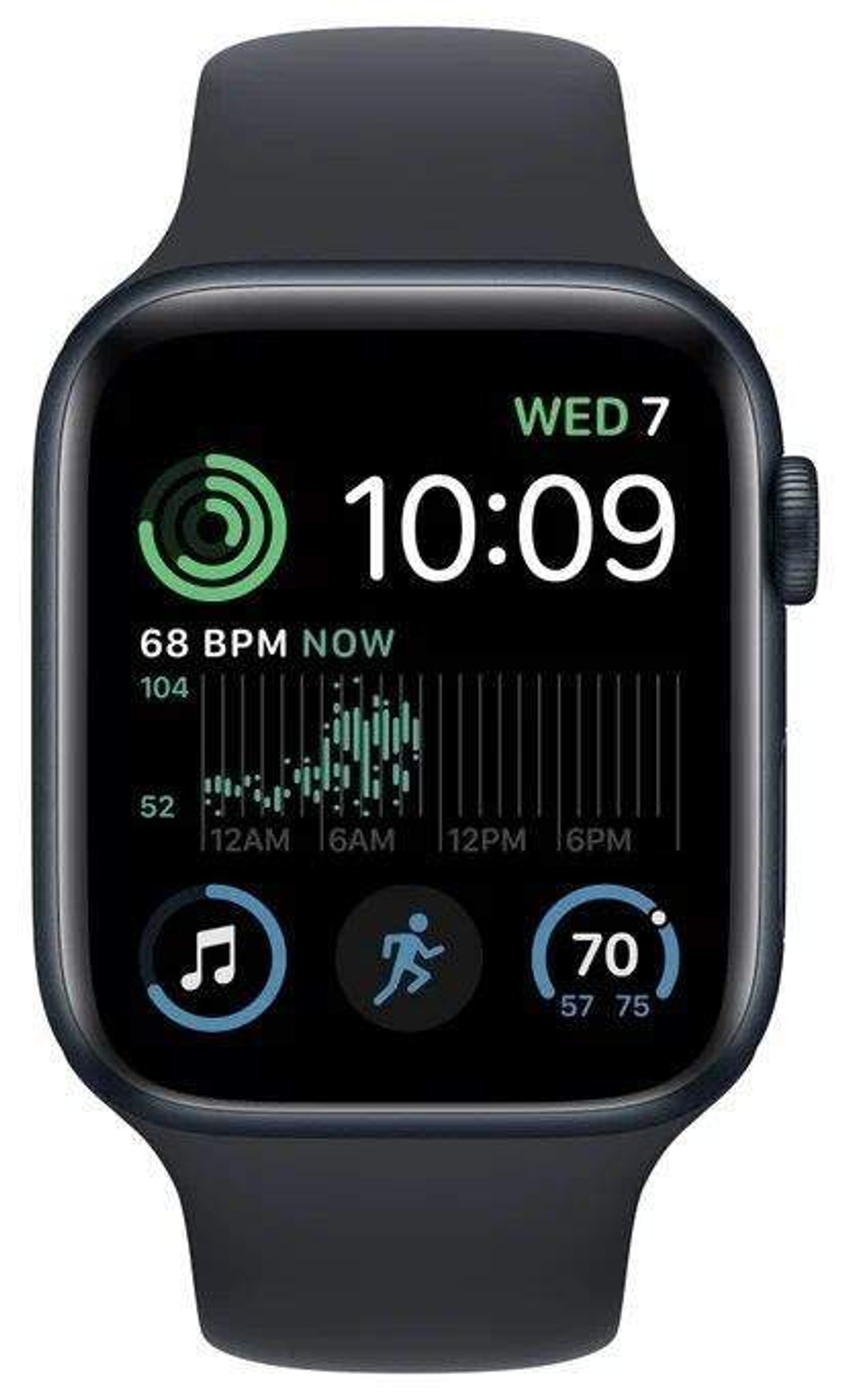 Смарт-часы Apple Watch SE (2022) GPS 40мм Aluminum Case with Sport Band Темная ночь M/L