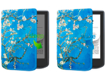 Электронная книга PocketBook 634 Verse Pro Azure с чехлом ReaderONE Sakura
