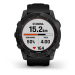 Умные часы Garmin Fenix 7X Sapphire Solar, черный
