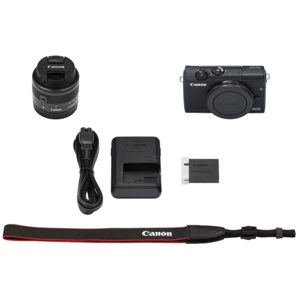 Фотоаппарат системный Canon EOS M200 15-45mm Black