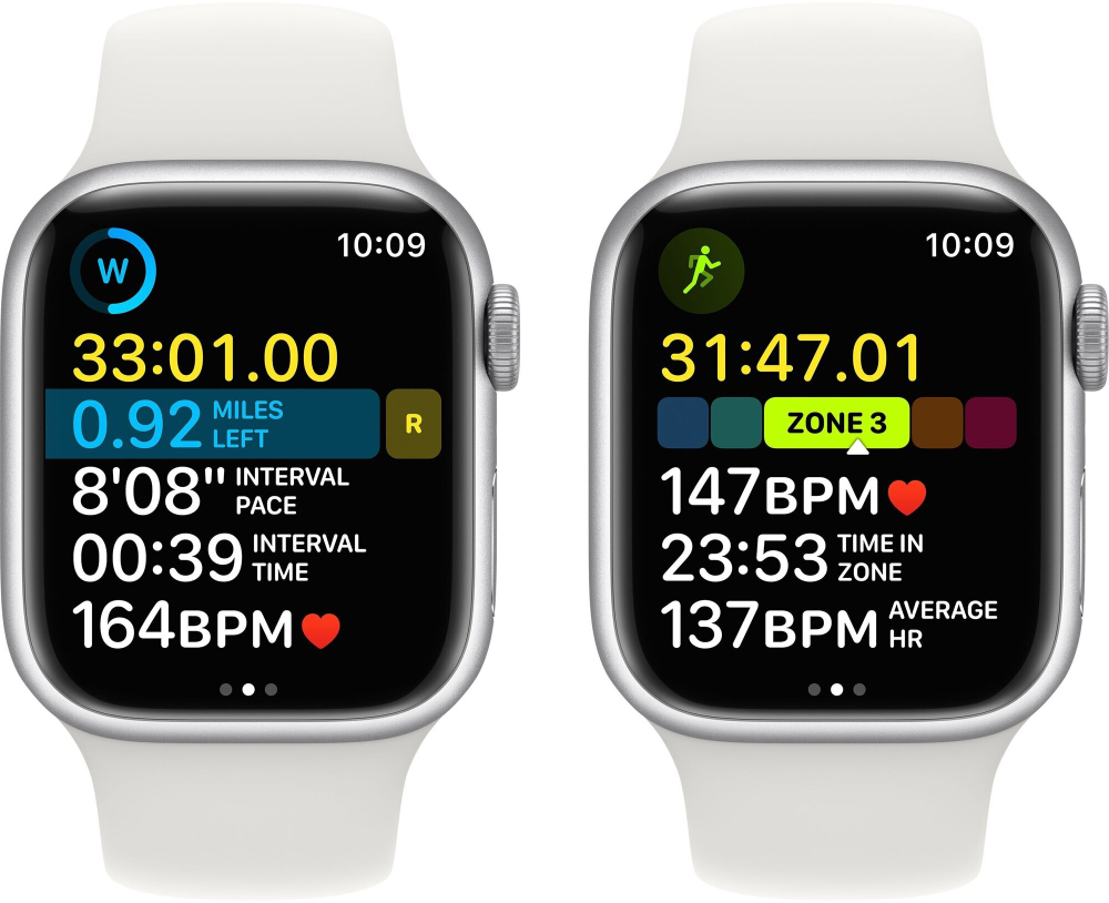 Умные часы Apple Watch Series 8 GPS 41mm Silver Aluminum Case/White Sport Band