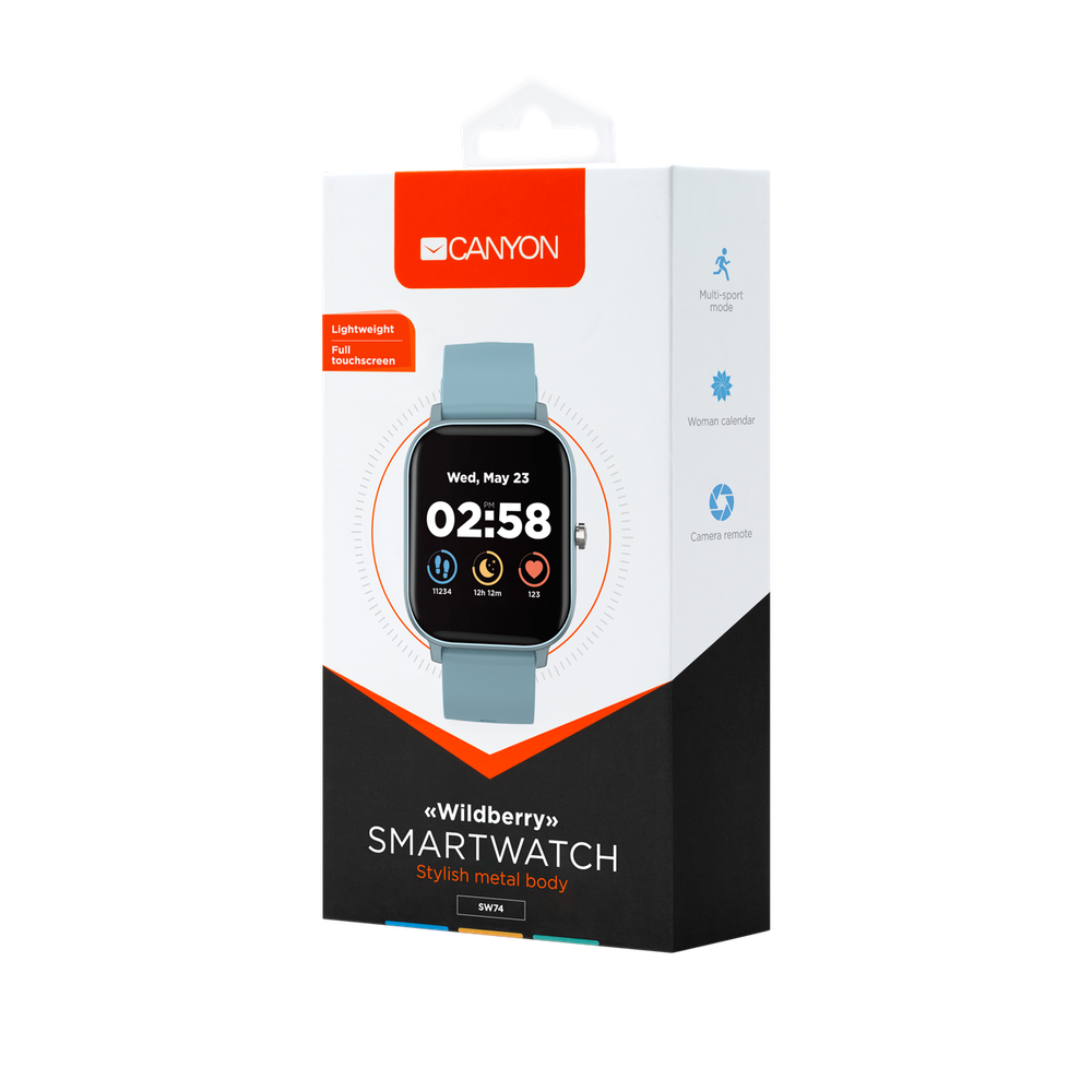 Смарт-часы CANYON CNS-SW74BL Blue/Blue