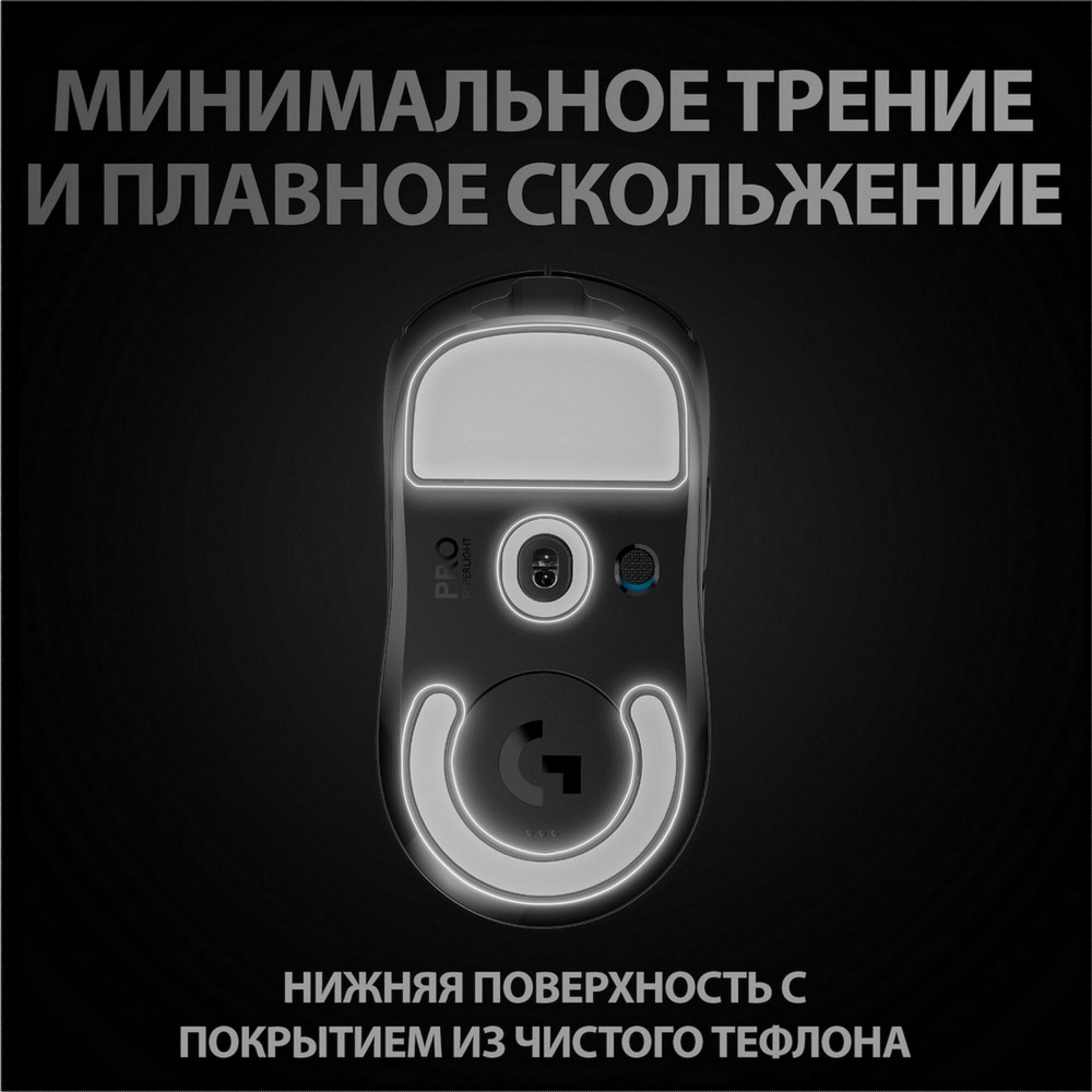 Беспроводная игровая мышь Logitech Pro X Superlight Black (910-005880)
