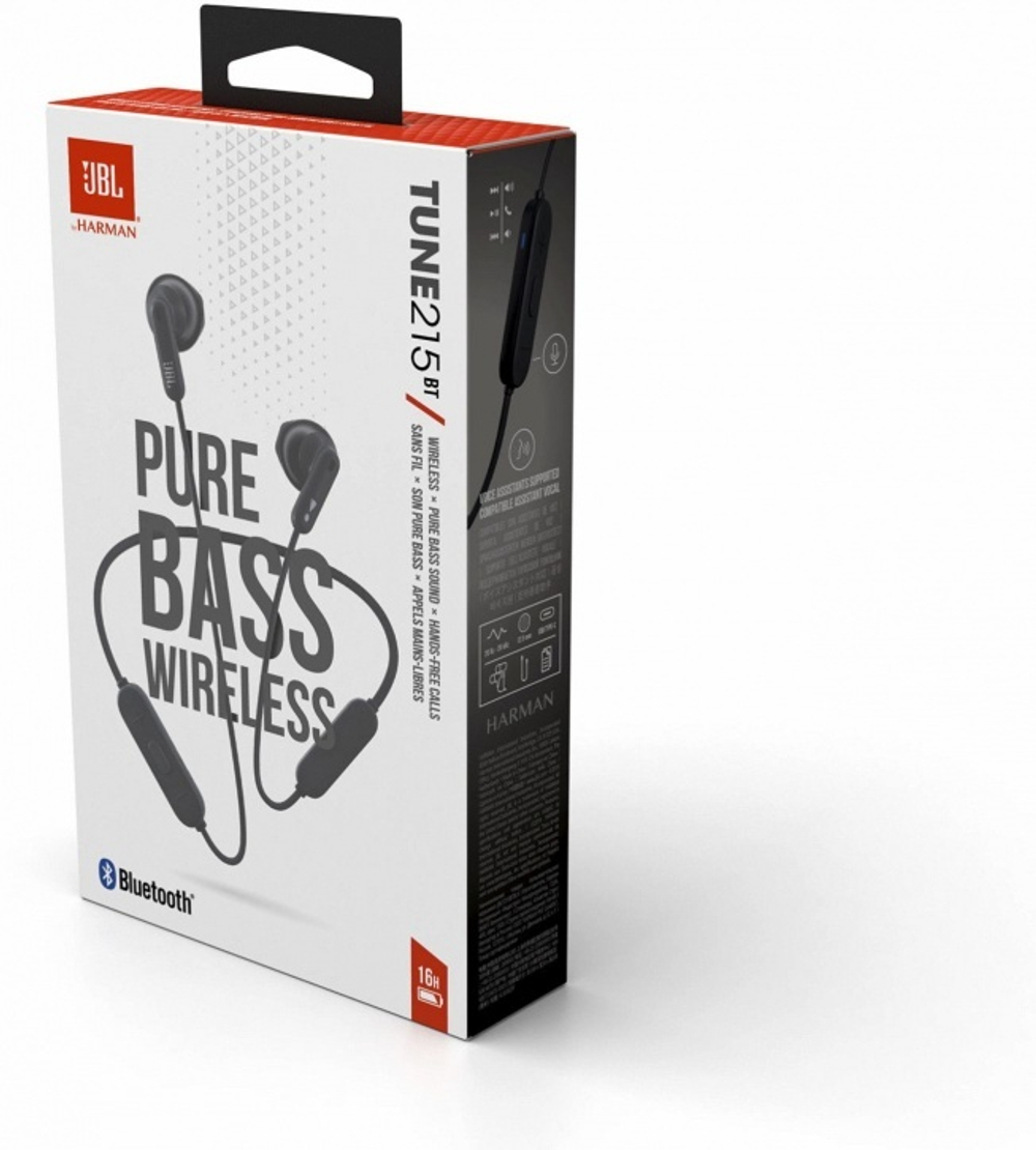 Беспроводные наушники JBL Tune 215 BT Black