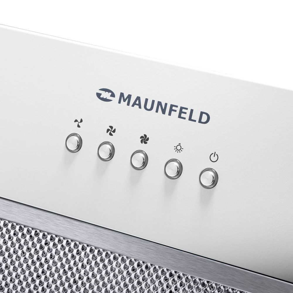 Вытяжка встраиваемая MAUNFELD TRAPEZE 602M белый