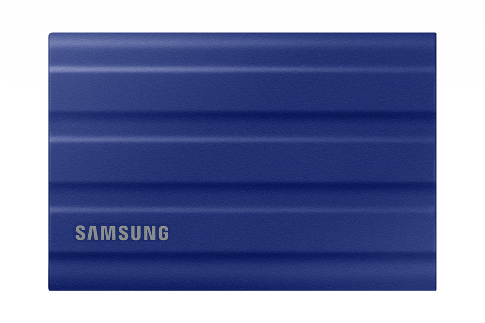 Внешний SSD диск Samsung T7 Shield 1 ТБ синий MU-PE1T0R/AM