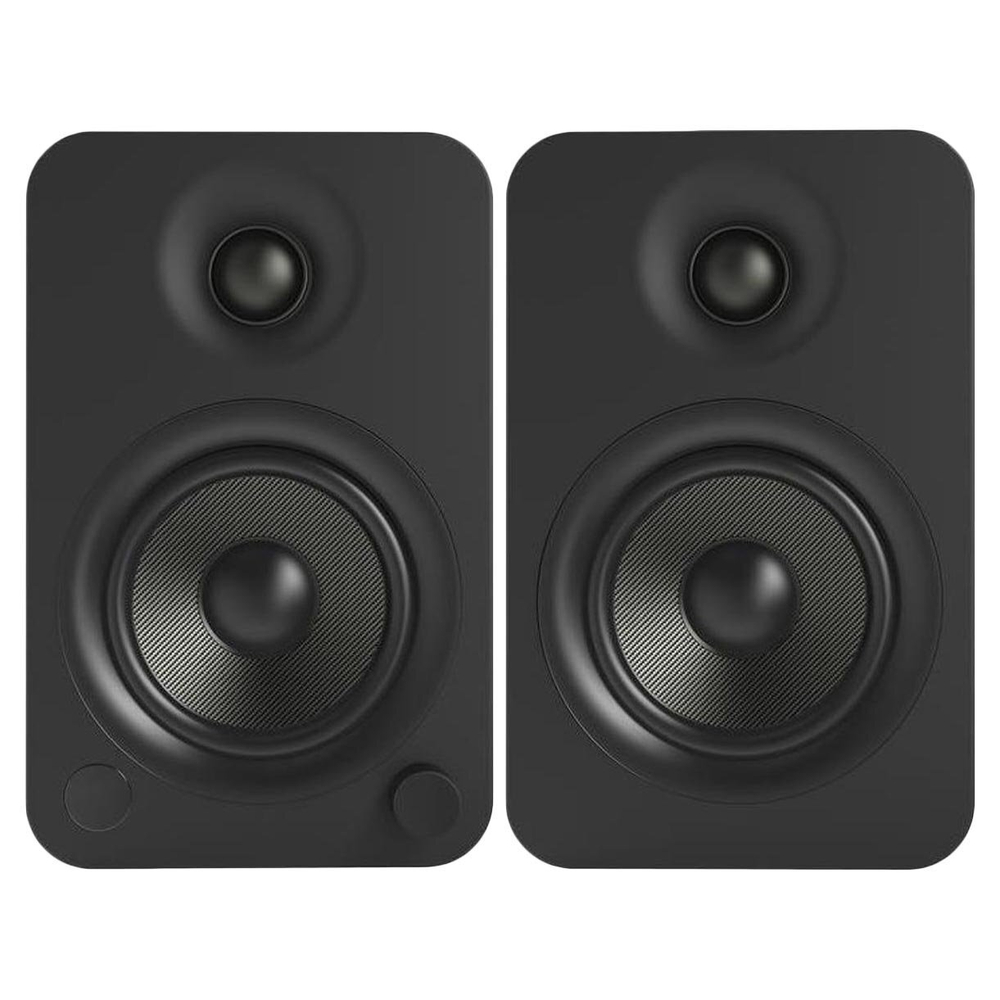 Полочная акустика Kanto YU4 with Stands SP9 (2 шт.) матовый белый/черный