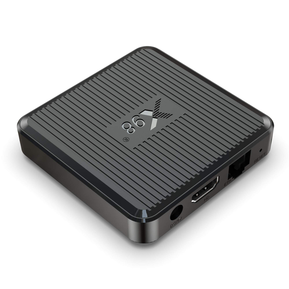 Смарт ТВ приставка DGMedia X98Q, Андроид медиаплеер 2/16 Gb, Amlogic S905W2