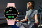 Умные часы Colmi i10 Silicone Strap Gold-Pink