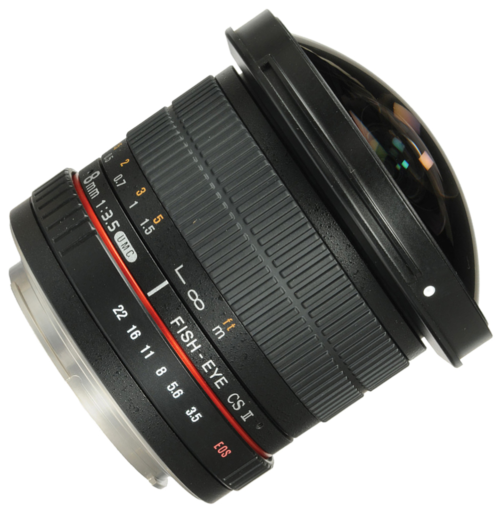 Объектив Samyang MF 8mm f/3.5 AS IF UMC FISH-EYE CS II AE Nikon F