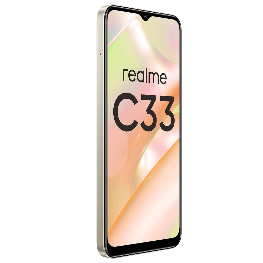 Смартфон Realme C33 4/128GB Sandy Gold (RMX3624)