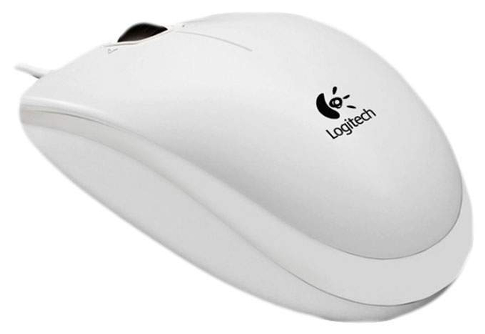 Мышь Logitech B100 White (910-003360)