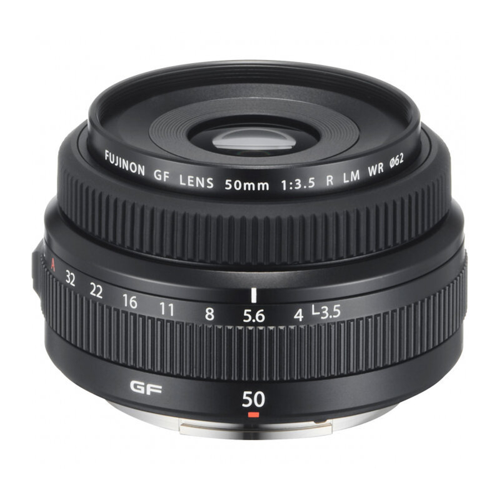 Объектив Fujinon GF 50mm f/3.5 R LM WR черный