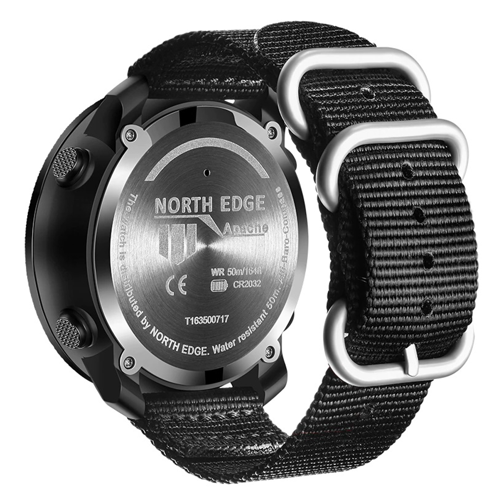 Смарт-часы Apache 3 Black nylon (NEGAP3BLN)