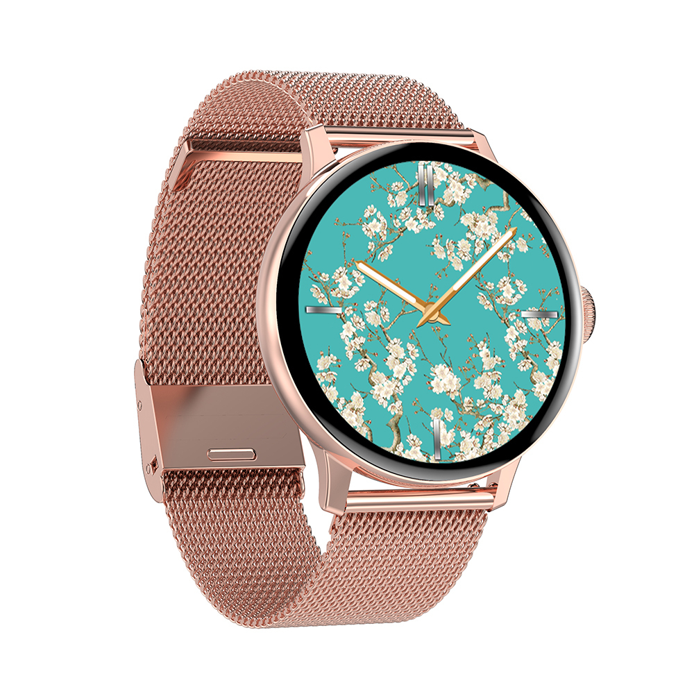 Умные часы Smart Watch Kingwear DT02 Pro розовое золото
