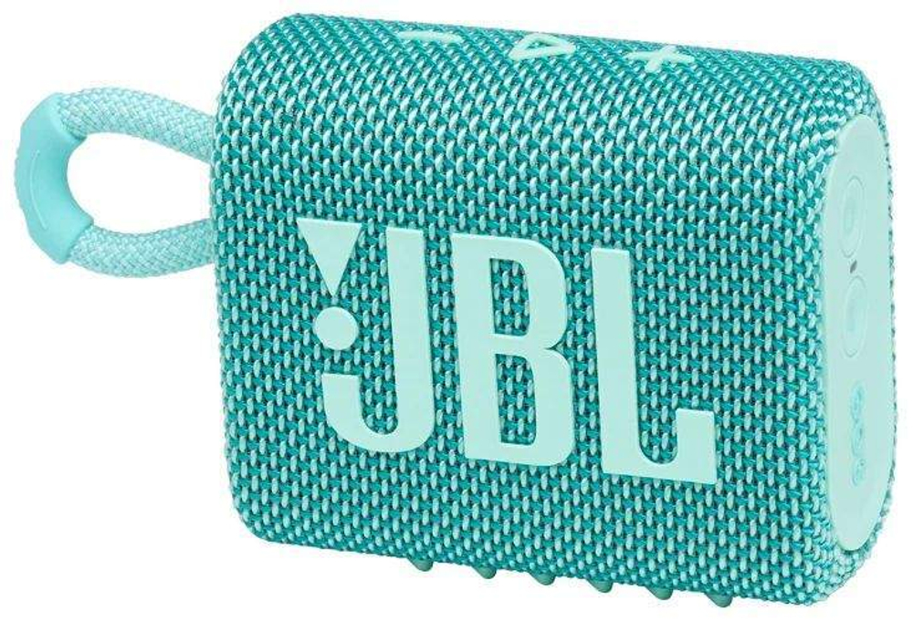 Портативная колонка JBL Go 3 Teal (JBLGO3TEAL) Turquoise (UT-00006171)