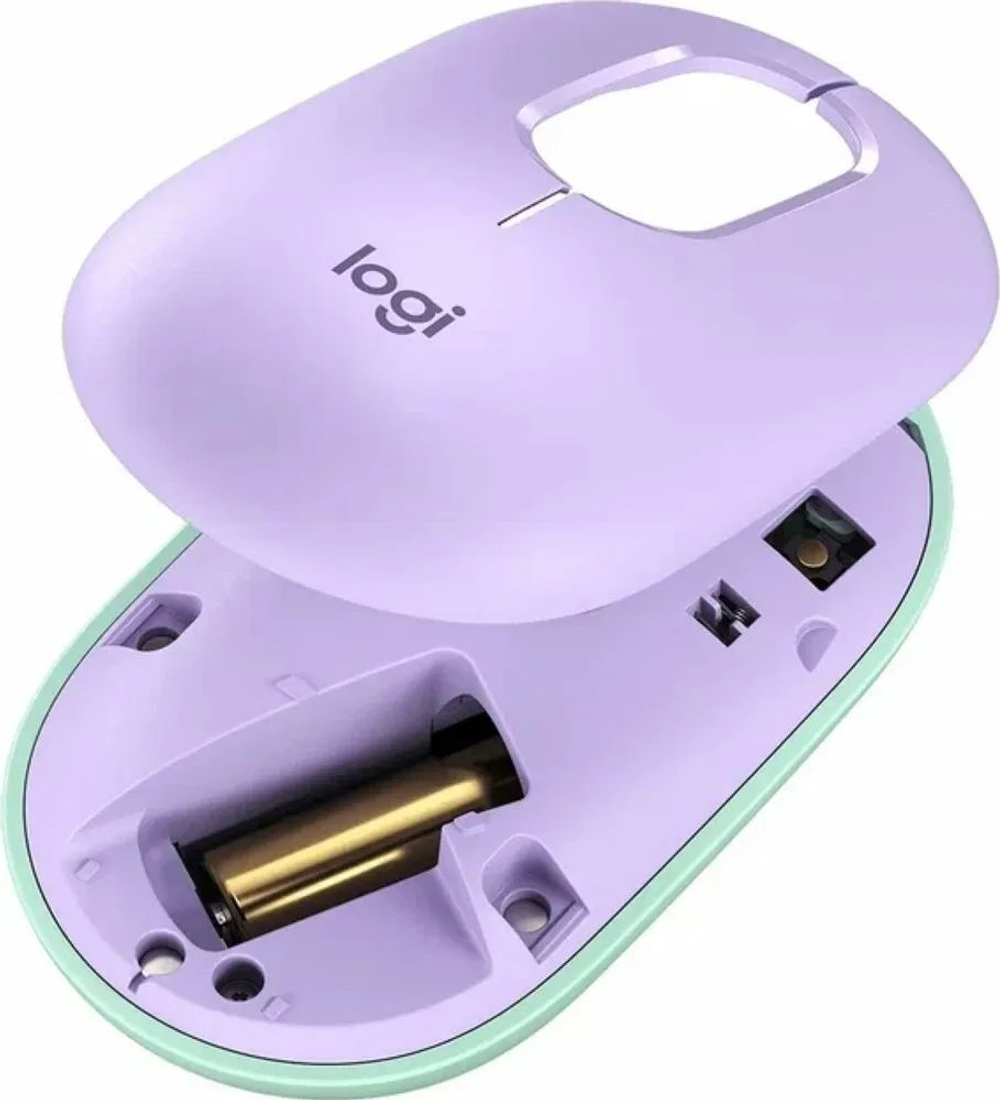 Беспроводная мышь Logitech POP Mouse Violet (910-006547)