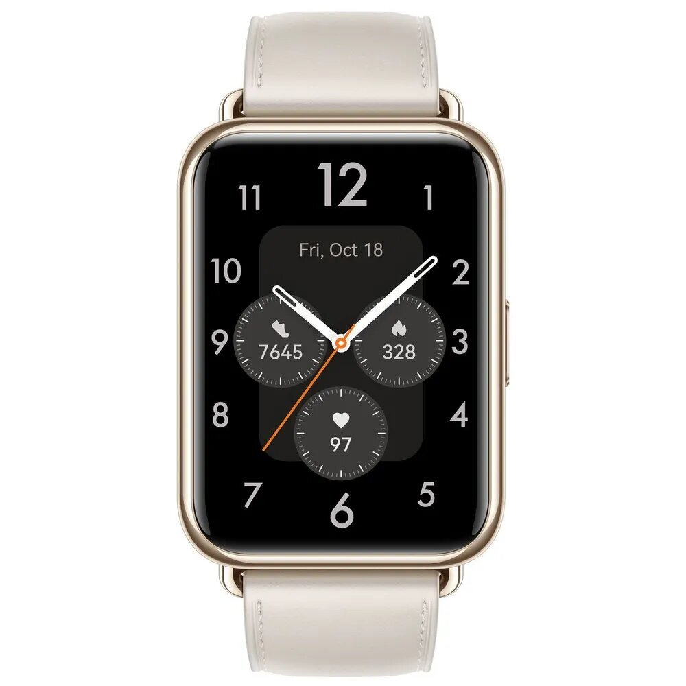 Смарт-часы  HUAWEI Watch Fit 2 Classic Edition лунный белый